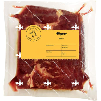 Högrev ca 800g Hacksta Köttdisk