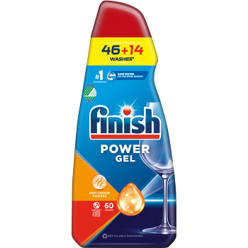 Maskindiskmedel Odour-control Gel 900ml Miljömärkt Finish