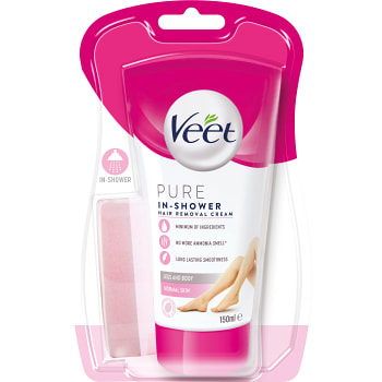Hårborttagningskräm 150ml Veet