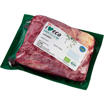 Högrev ca 800g KRAV ICA I love eco