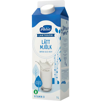Lättmjölkdryck Laktosfri 0,5% 1l Valio Eila