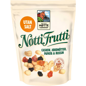 Nötmix Nötti Frutti 330g Den lille Nöttefabrikken