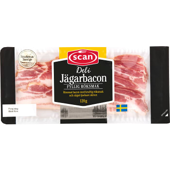 Jägarbacon Deli 120g Scan