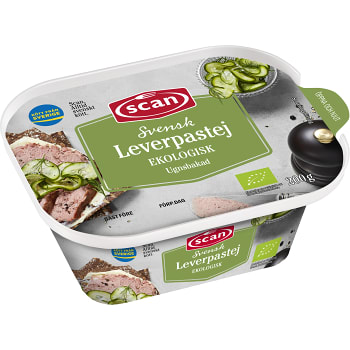 Leverpastej Ugnsbakad Ekologisk 200g Scan
