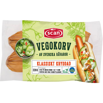 Vegokorv ovo 220g Scan
