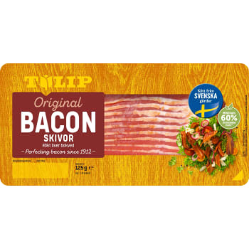 Bacon Rökt Skivad 125g Tulip
