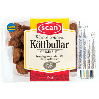 Köttbullar Stekta 350g Scan