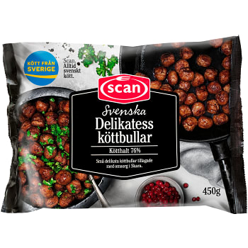 Köttbullar Delikatess 450g Scan