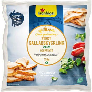 Stekt salladskyckling Caesar 550g Kronfågel