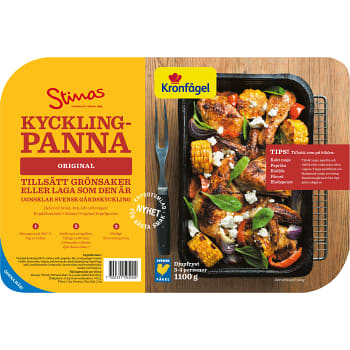 Kycklingpanna original Fryst 1100g Kronfågel