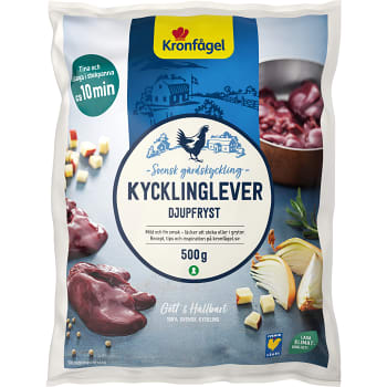 Kycklinglever 500g Kronfågel