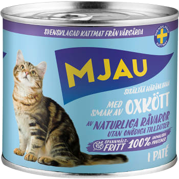 Kattmat Oxkött 635g Mjau
