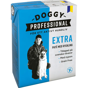 Hundmat Paté Kyckling 370g Doggy