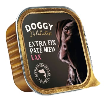 Hundmat Delikatesspaté med Lax 150g Doggy Delikatess