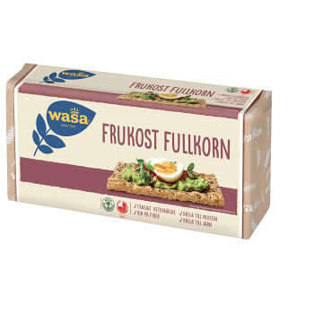 Knäckebröd Frukost Fullkorn 490g Wasa