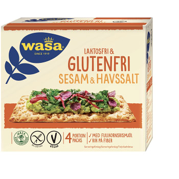 Knäckebröd Sesam Havssalt Glutenfri 240g Wasa