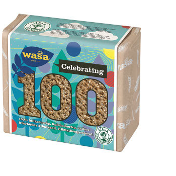 Knäckebröd 100 Frön &amp; Havssalt 245g Wasa