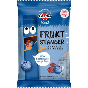 Fruktstänger blåbär 5-p 20g Castus