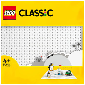 LEGO Classic Basplatta vit 11026