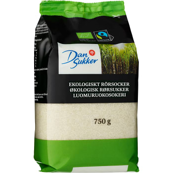 Rörsocker Ekologiskt 750g Dansukker