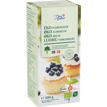 Florsocker KRAV 500g Dansukker
