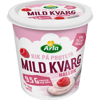 Mild kvarg Hallon 0,2% 1000g Arla®