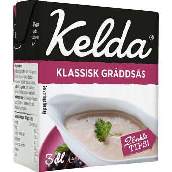 Klassisk Gräddsås 300ml Kelda
