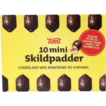 Choklad Sköldpaddor Mini 120g Toms