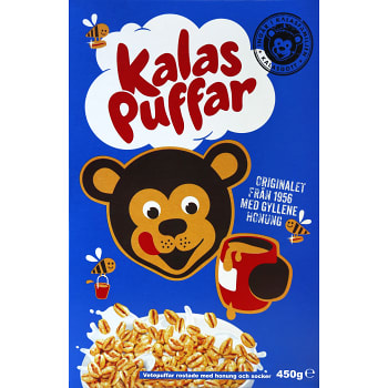 Kalaspuffar 450g Honey Monster