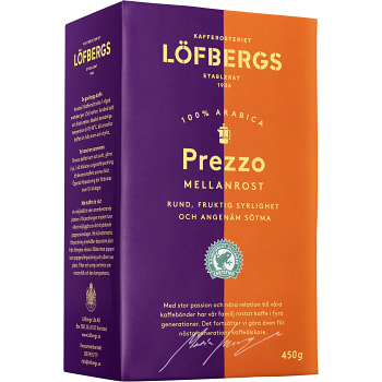 Bryggkaffe Prezzo Mellanrost 450g Löfbergs