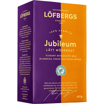 Bryggkaffe Jubileum 450g Löfbergs