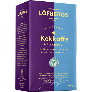 Kokkaffe Mellanrost 450g Löfbergs