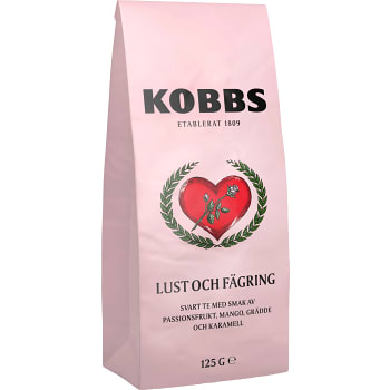 Lust &amp; fägring te 125g Kobbs