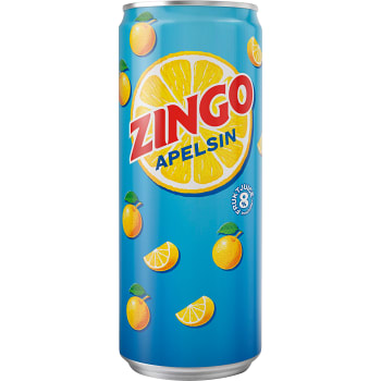 Läsk Apelsin 33cl Zingo