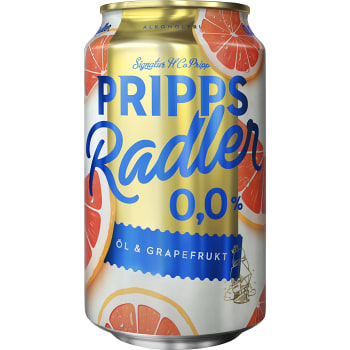 Alkoholfri öl &amp; grapefrukt 33cl Pripps