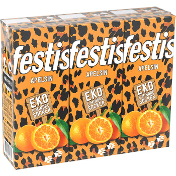 Fruktdryck Apelsin Ekologisk 20cl Festis