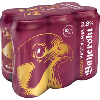 Öl Bayersk 2,8% 50cl 6-p Falcon