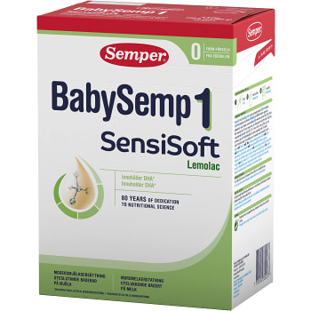 Modersmjölksersättning BabySemp Lemolac 1 700g Semper
