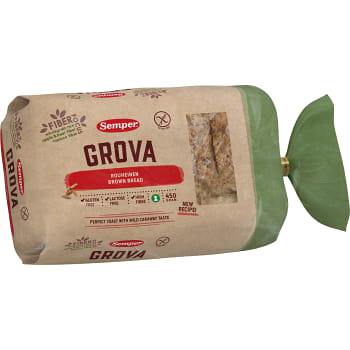 Grova Glutenfri Laktosfri Fryst 450g Semper