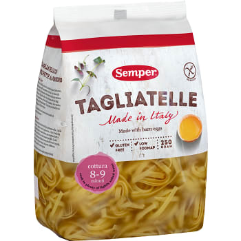 Tagliatelle med ägg glutenfri 250g Semper