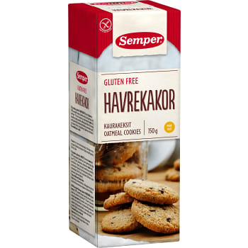 Havrekakor Glutenfri 150g Semper