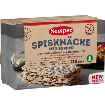 Spisknäcke med Surdeg 130g Semper
