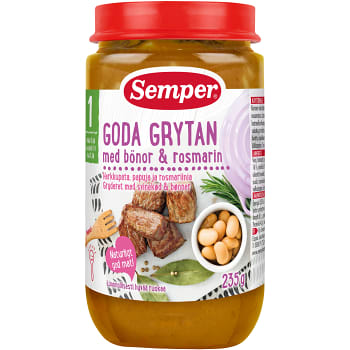 Goda grytan 1 år 235g Semper