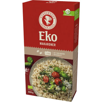 Makaroner Ekologisk 800g Kungsörnen