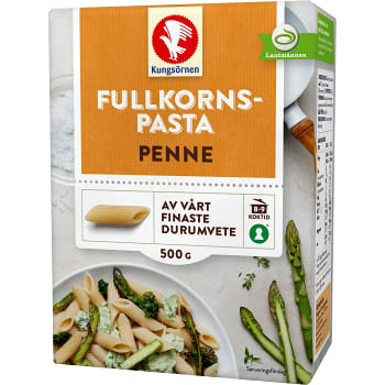 Fullkornspasta Penne 500g Kungsörnen