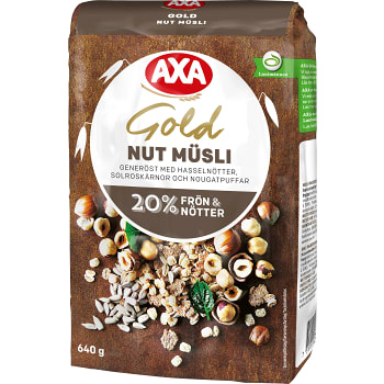 Müsli Gold Nut 640g AXA