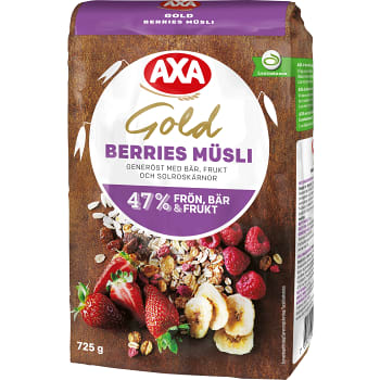 Gold Müsli Berries 725g AXA