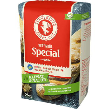 Vetemjöl Special 2kg Kungsörnen