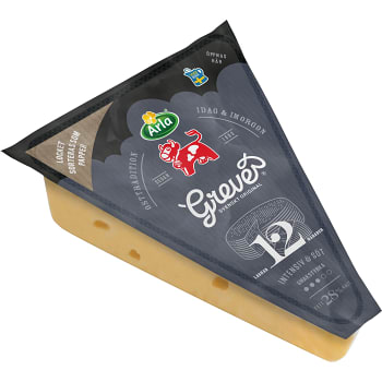 Grevé 28% lagrad 12 mån ca 700g Arla Ko