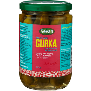 Inlagd Gurka 600g Sevan